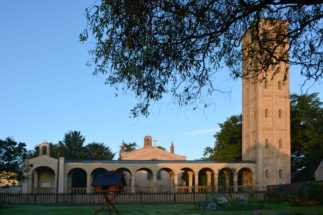 Bornstedter Kirche von der Ostseite